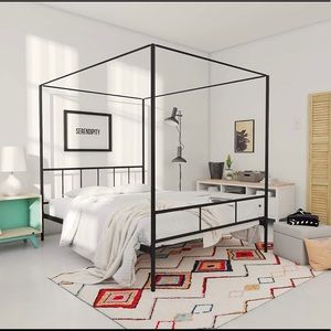 ! Canopy • Bed Frame • Full Size • FOR SALE !
